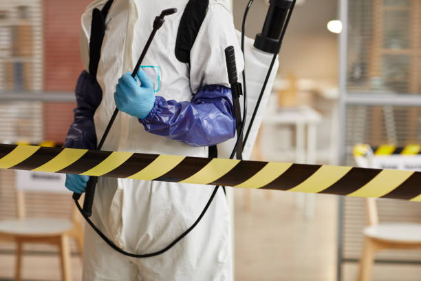 Professional Crime Scene Cleanup technician working in Hightstown, NJ
